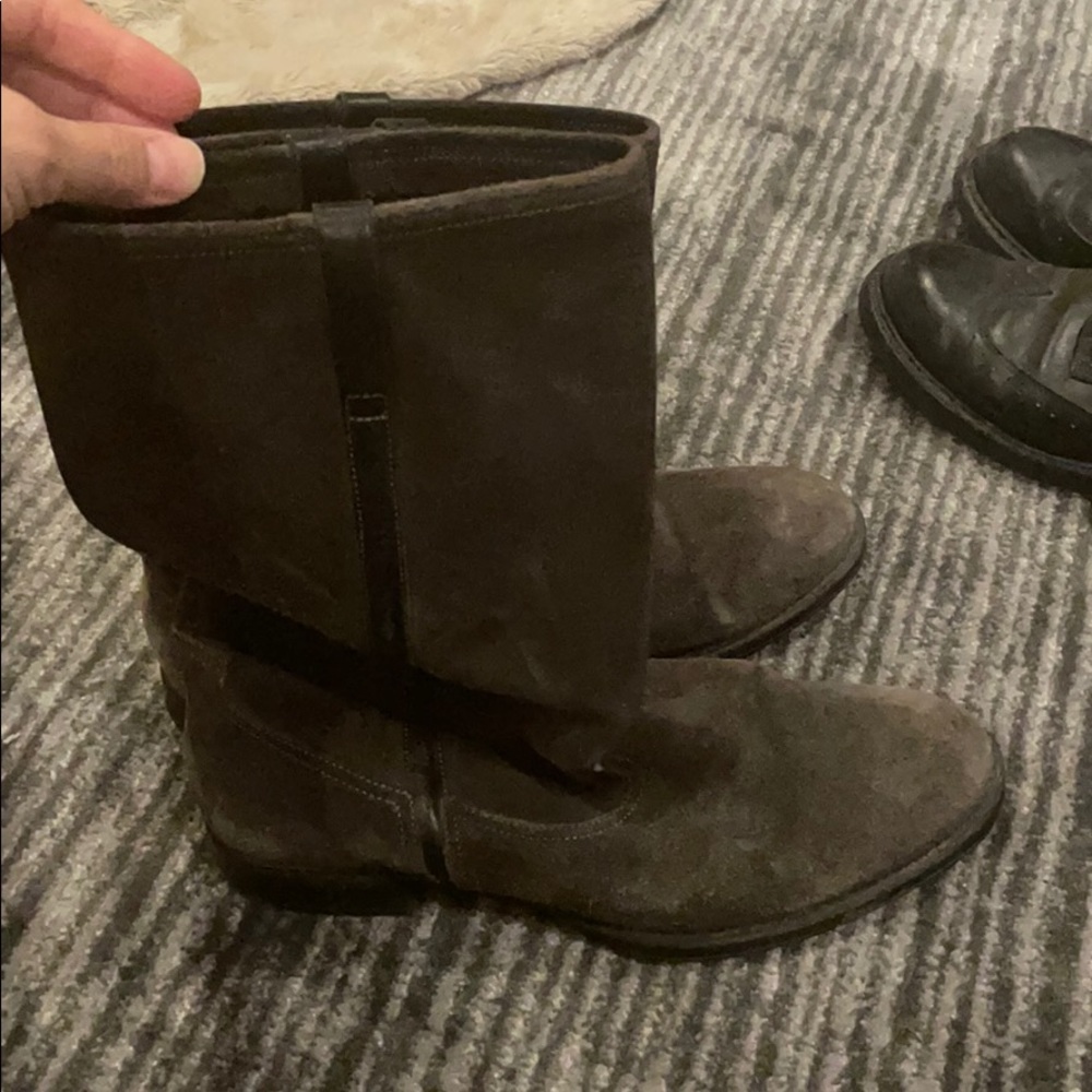 Black suede boots sz 39 N.D.C boots / Rag & Bone